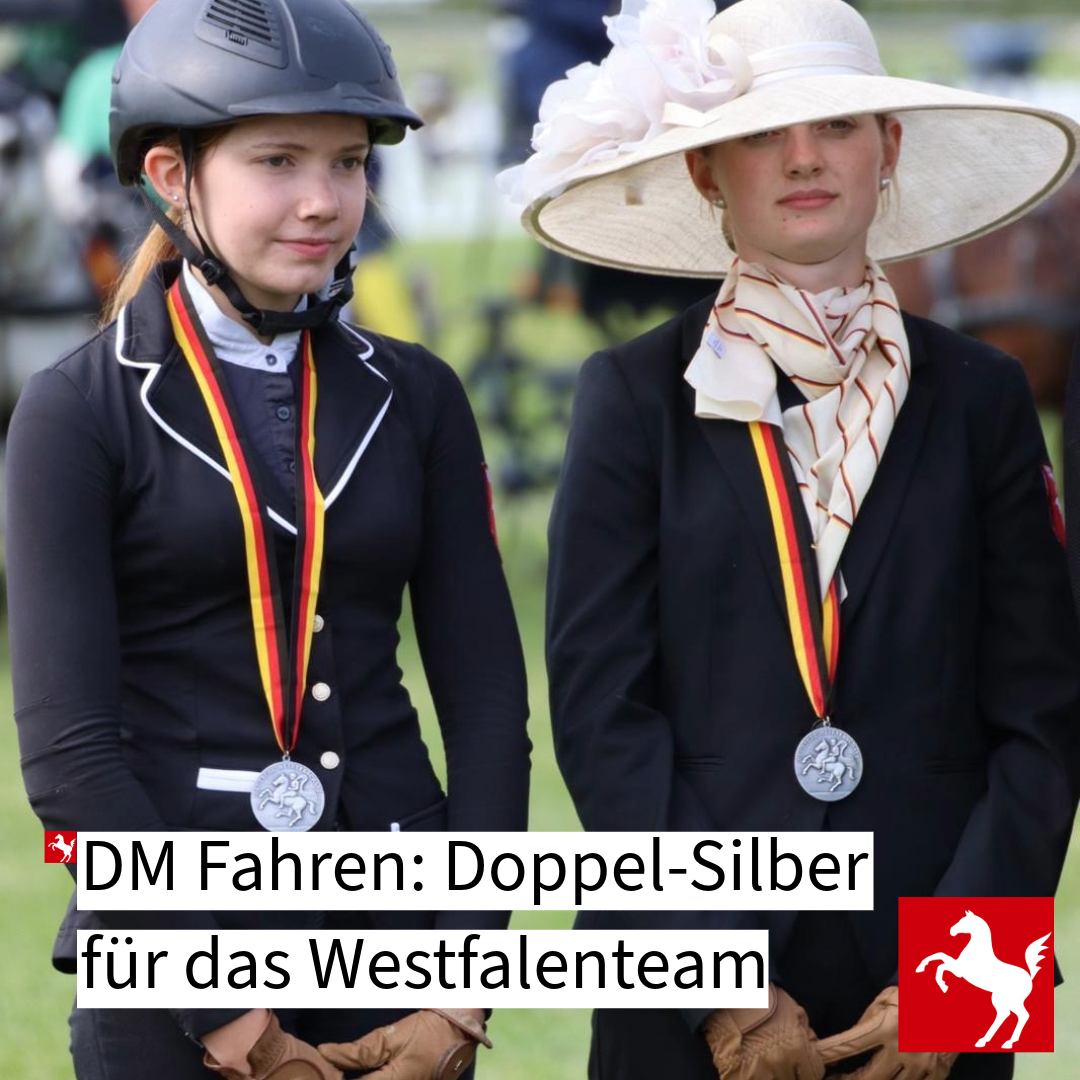 Doppel-Silber bei der DJM Fahren 2024