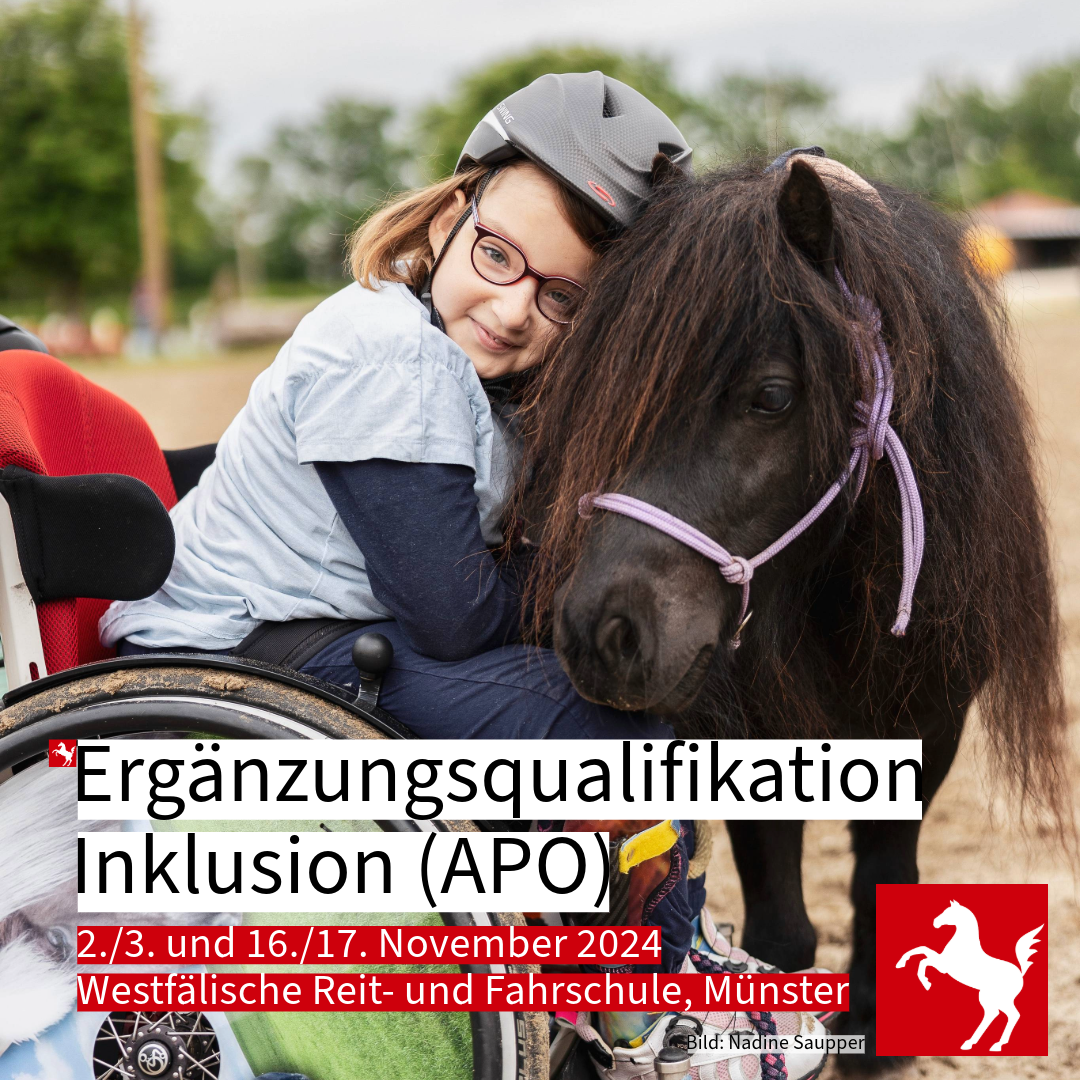 Ergänzungsqualifikation Inklusion im Pferdesport