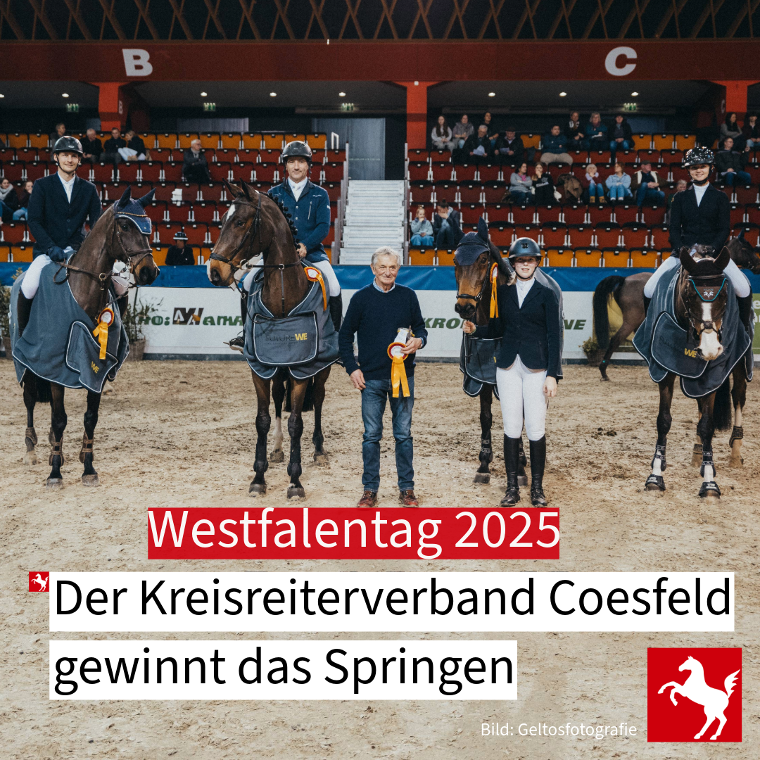 Westfalentag: Coesfeld gewinnt das Springen