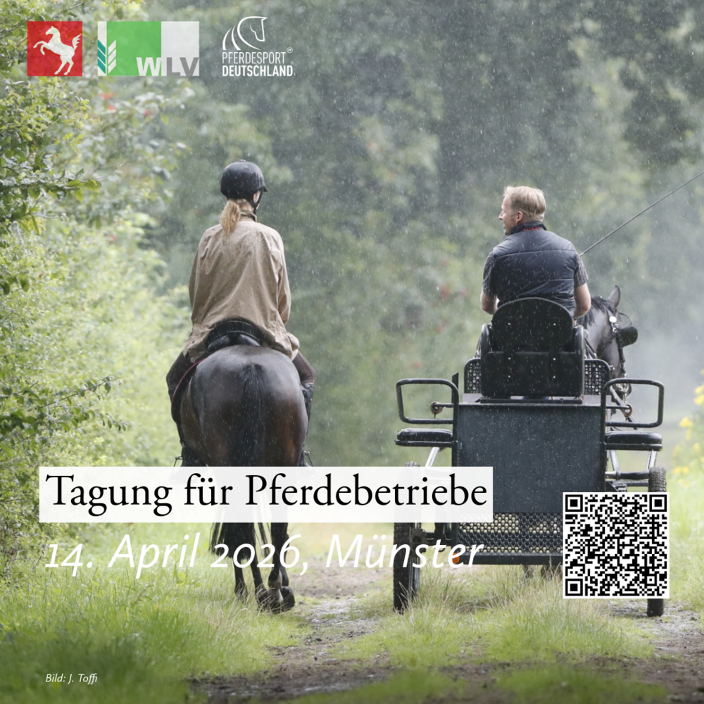 Tagung für Pferdebetriebe am 14. April 2026 Tagung für Pferdebetriebe am 14. April 2026