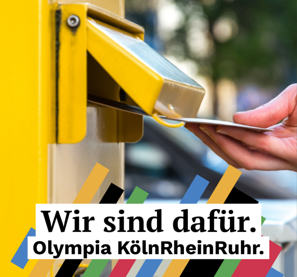 Unterstützung der NRW-Olympiabewerbung Unterstützung der NRW-Olympiabewerbung