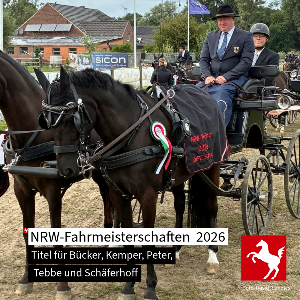 NRW-Fahrmeisterschaften 2026 NRW-Fahrmeisterschaften 2026