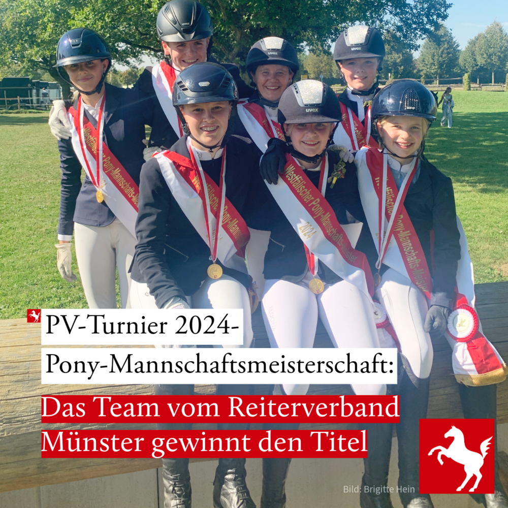 PV-Turnier 2924: Münster gewinnt die Pony-Meisterschaft