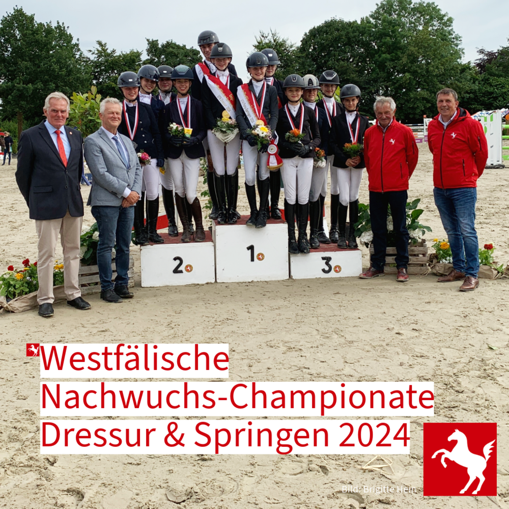 Westfälische Nachwuchs-Championate Dressur und Springen 2024