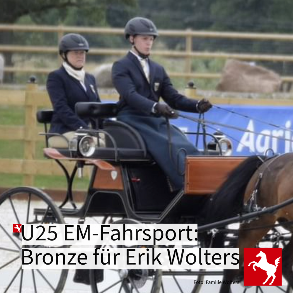 EM Fahren: Bronze für Erik Wolters