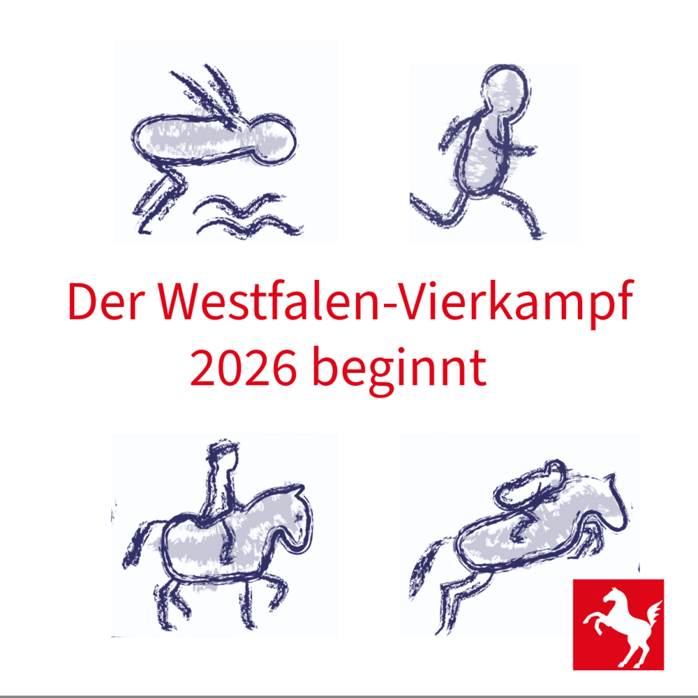 Westfalenvierkampf im KRV Steinfurt vom 6. bis 8. März 2026 Westfalenvierkampf im KRV Steinfurt vom 6. bis 8. März 2026