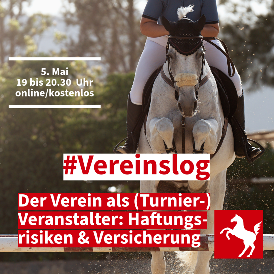 Vereinslog zu Haftungsrisiken und Versicherungsschutz für Turnierveranstalter Vereinslog zu Haftungsrisiken und Versicherungsschutz für Turnierveranstalter