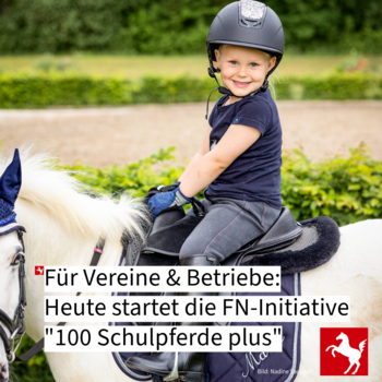 FN-Initiative 100 Schulpferde plus